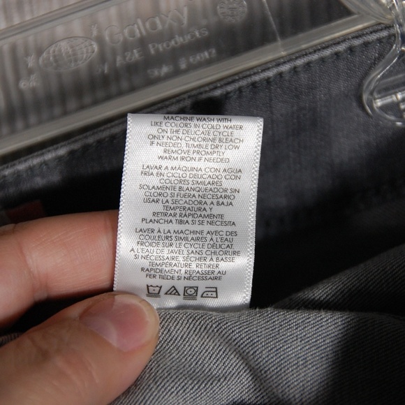 CAbi Skinny Jeans 5167 Gray Size 6 - Picture 7 of 8